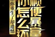 李毅唐雪小说的结局在哪可以看,让你重生了却遗憾,你怎么还顺便暴富了?免费阅读完结版-神奇文学